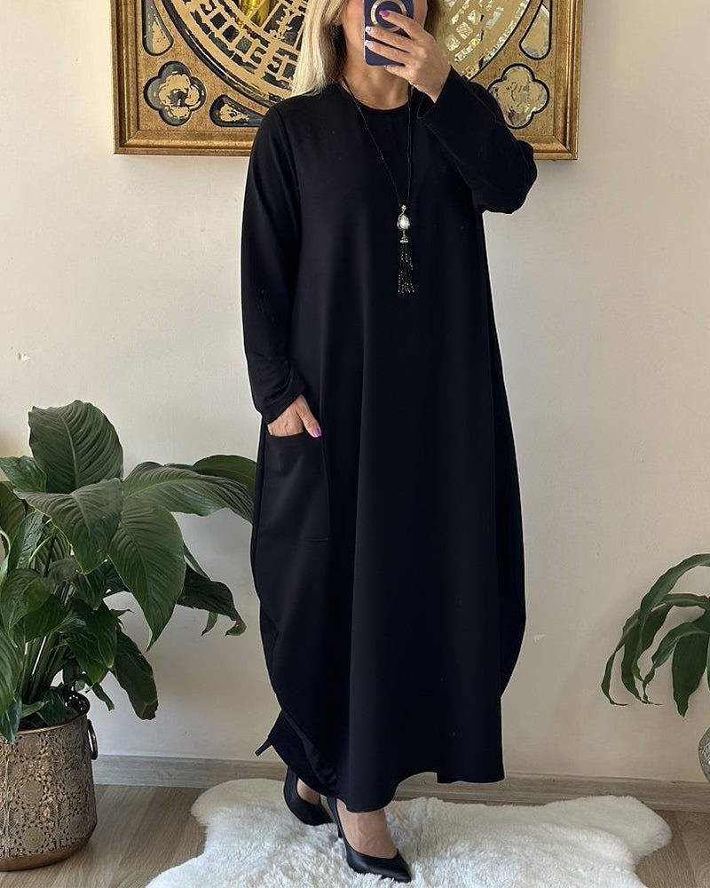Serenity Flow Maxi Dress – Where Comfort Meets Chic