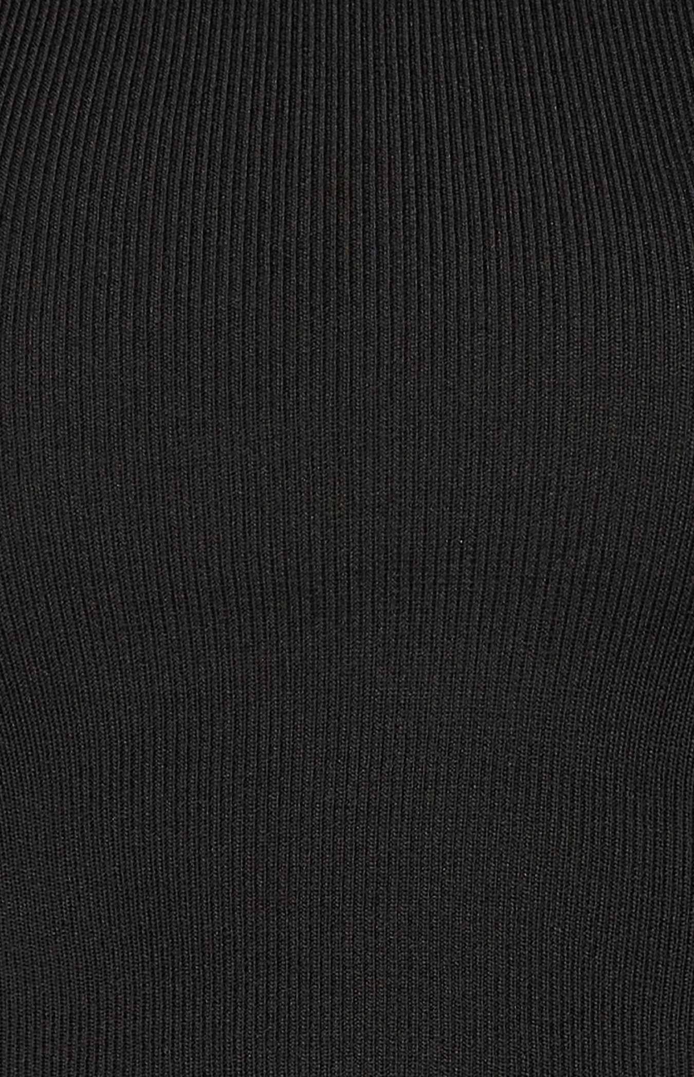 Knit Top with Contrast Woven Sleeves