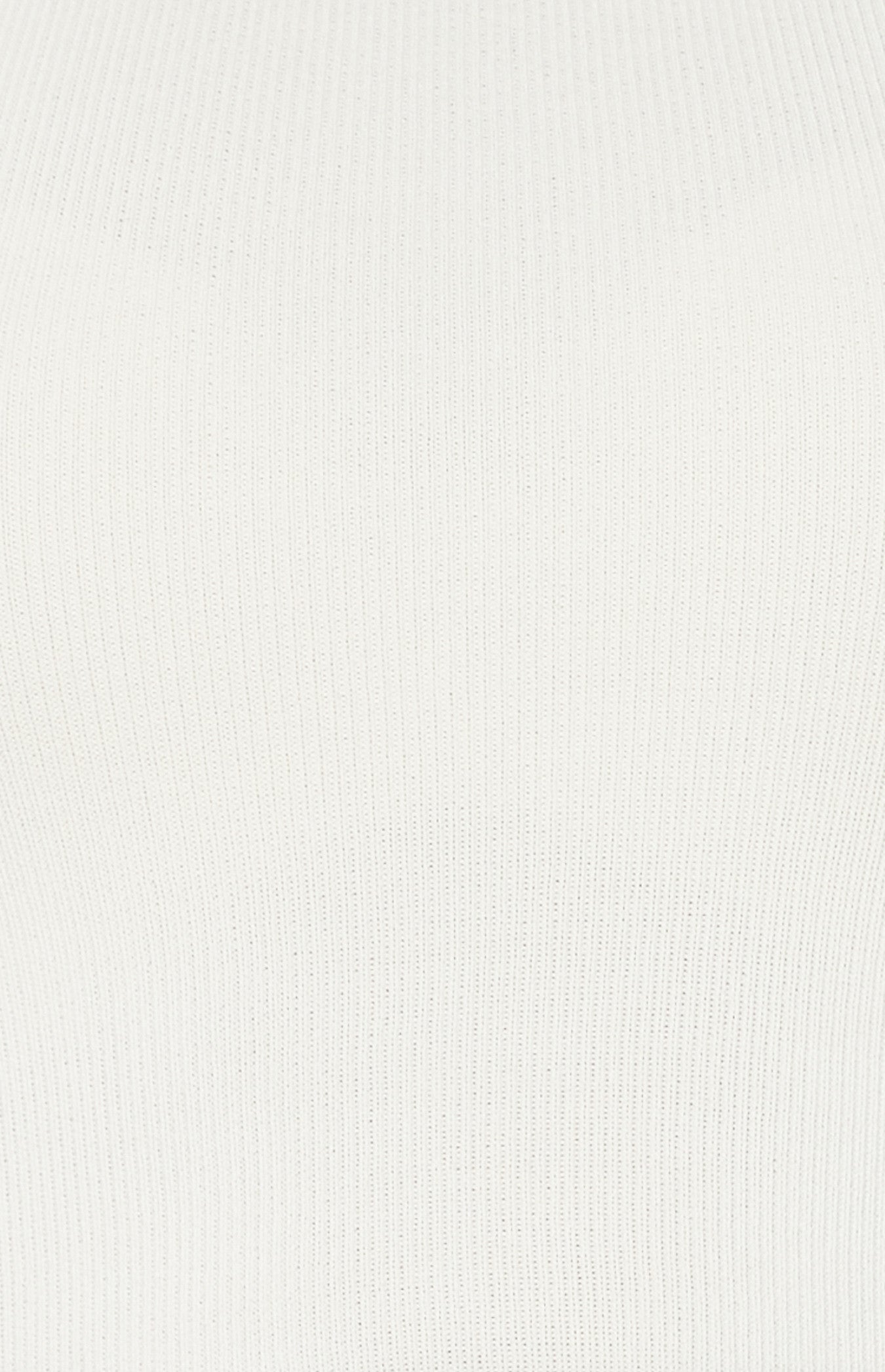 Knit Top with Contrast Woven Sleeves