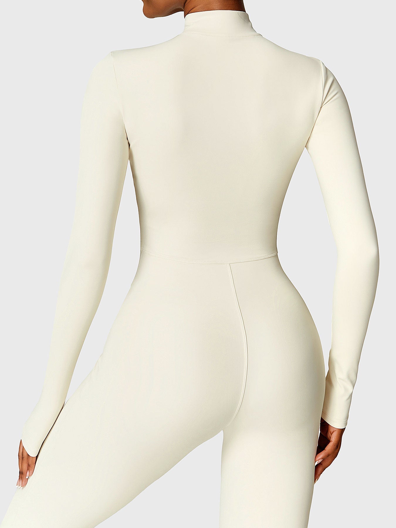 Icons Fleece Long Sleeve Zipper Jumpsuit
