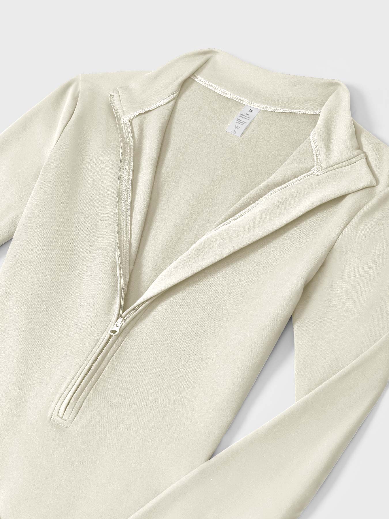 Icons Fleece Long Sleeve Zipper Jumpsuit