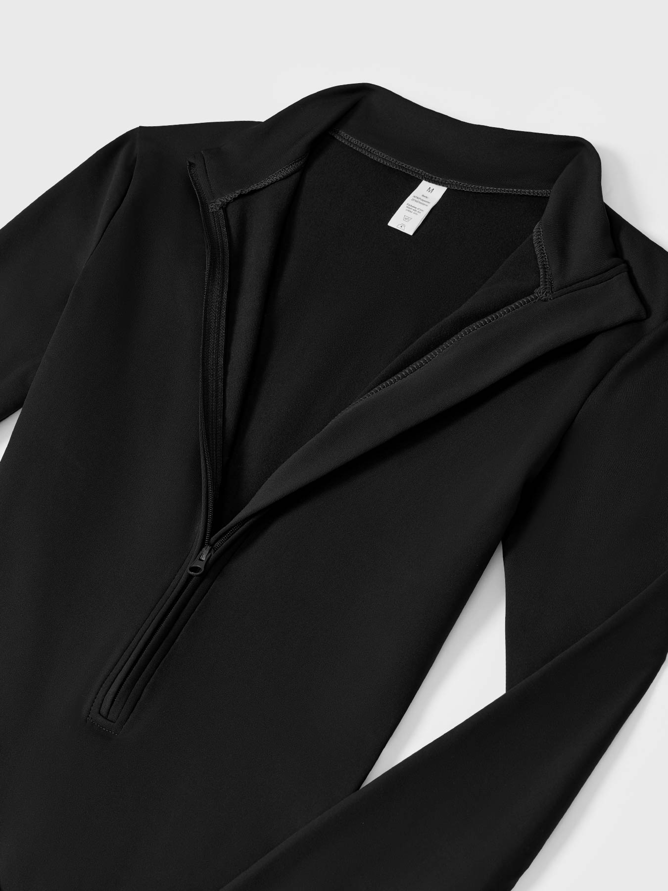 Icons Fleece Long Sleeve Zipper Jumpsuit