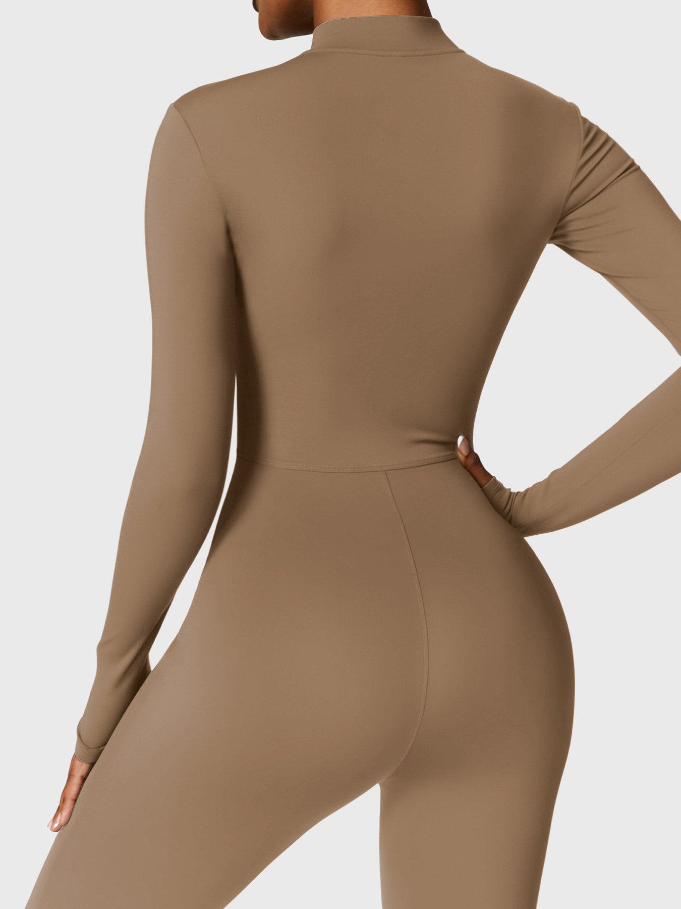 Icons Fleece Long Sleeve Zipper Jumpsuit