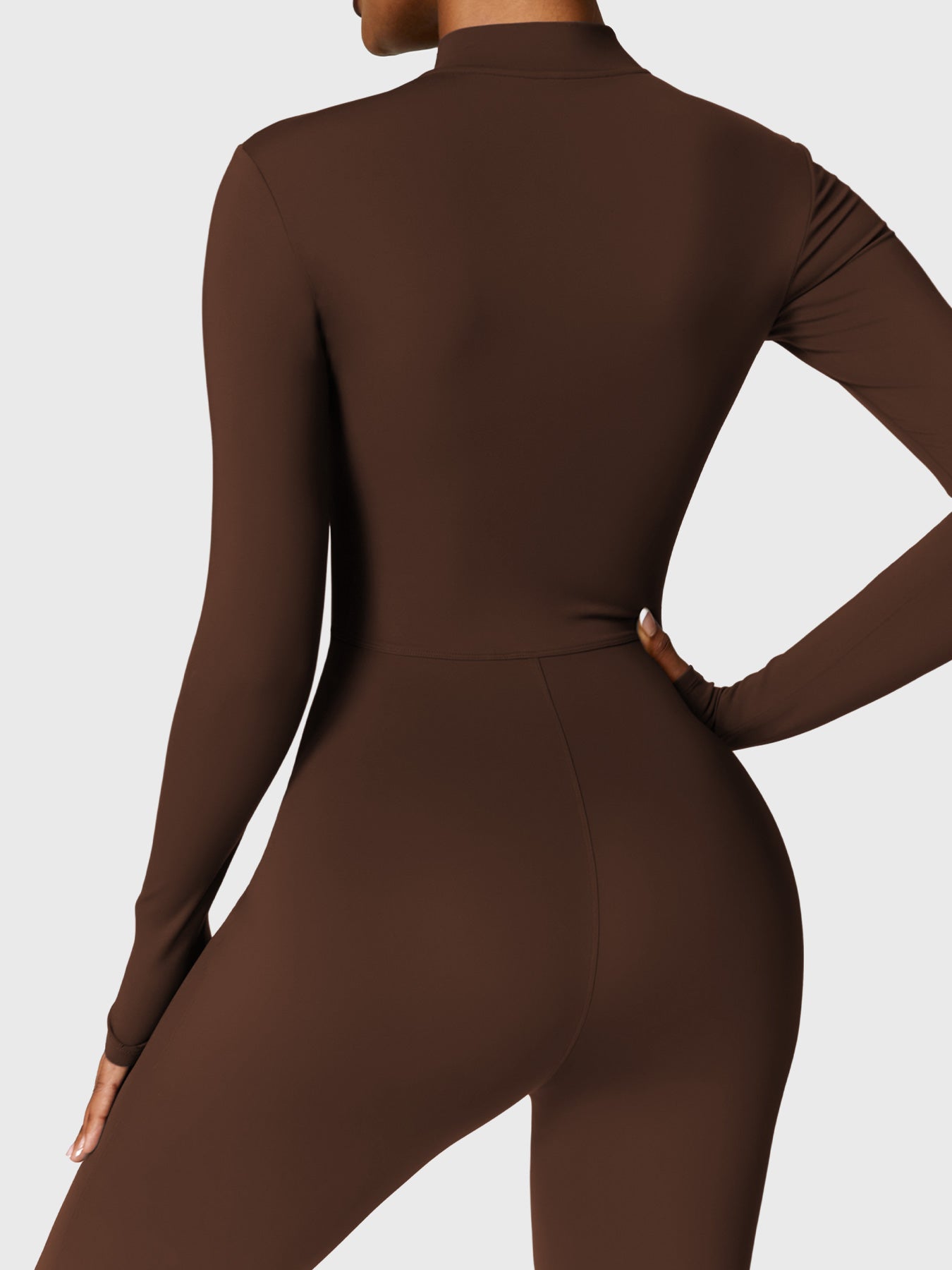 Icons Fleece Long Sleeve Zipper Jumpsuit
