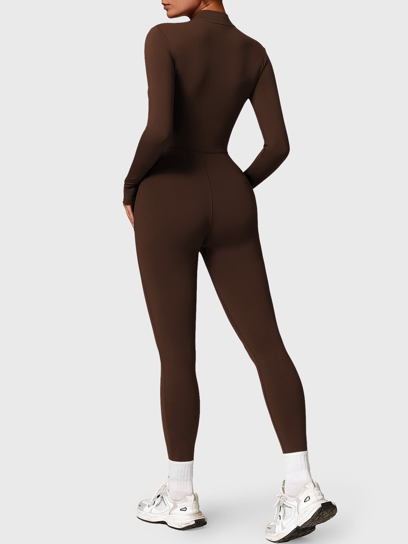 Icons Fleece Long Sleeve Zipper Jumpsuit