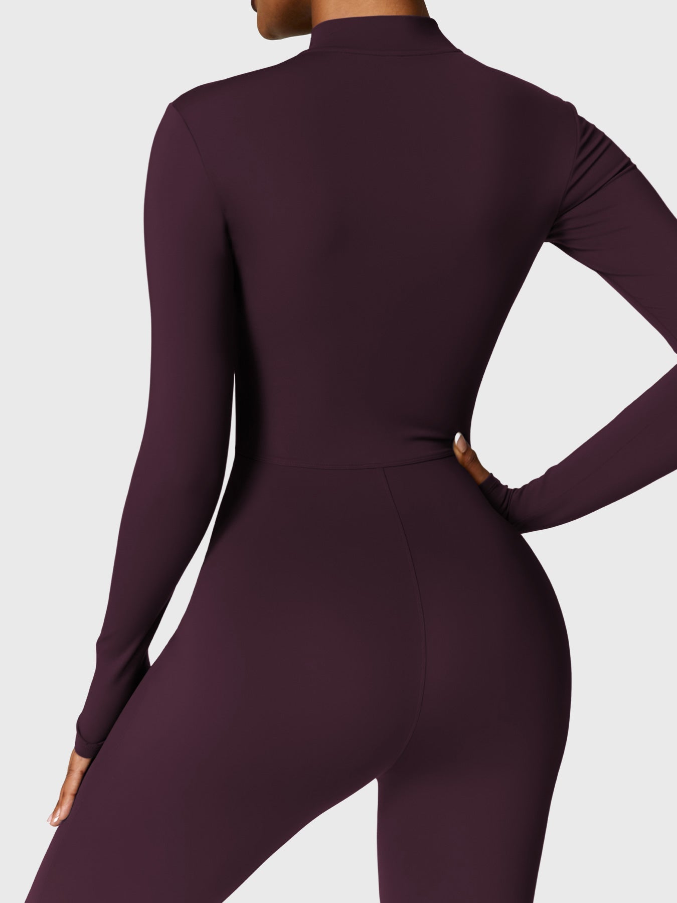 Icons Fleece Long Sleeve Zipper Jumpsuit