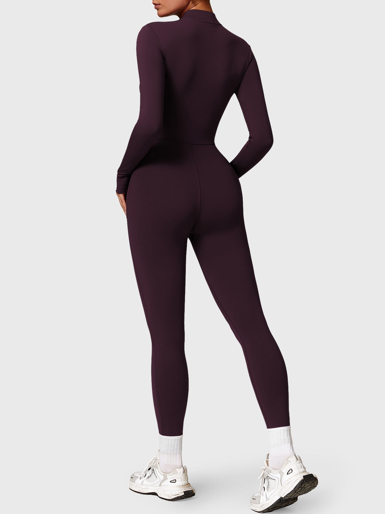 Icons Fleece Long Sleeve Zipper Jumpsuit