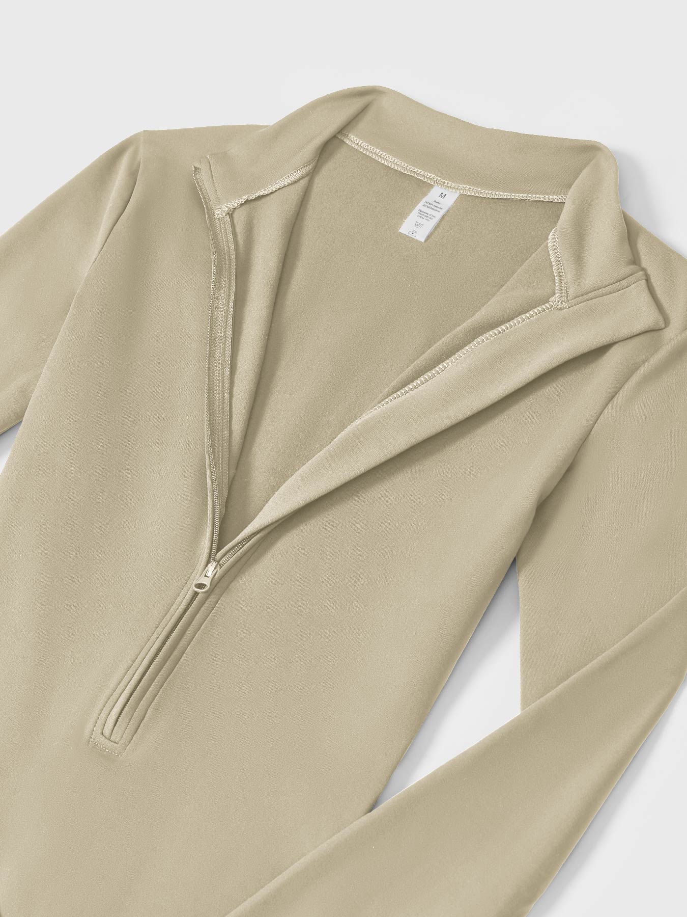 Icons Fleece Long Sleeve Zipper Jumpsuit
