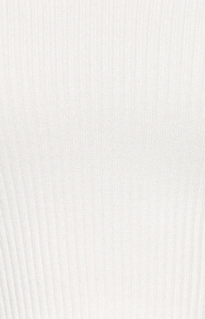 V-Neckline Long Sleeve Basic Knit