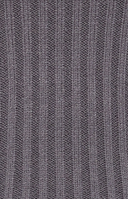 Off Shoulder A-Line Knit Dress with Panel