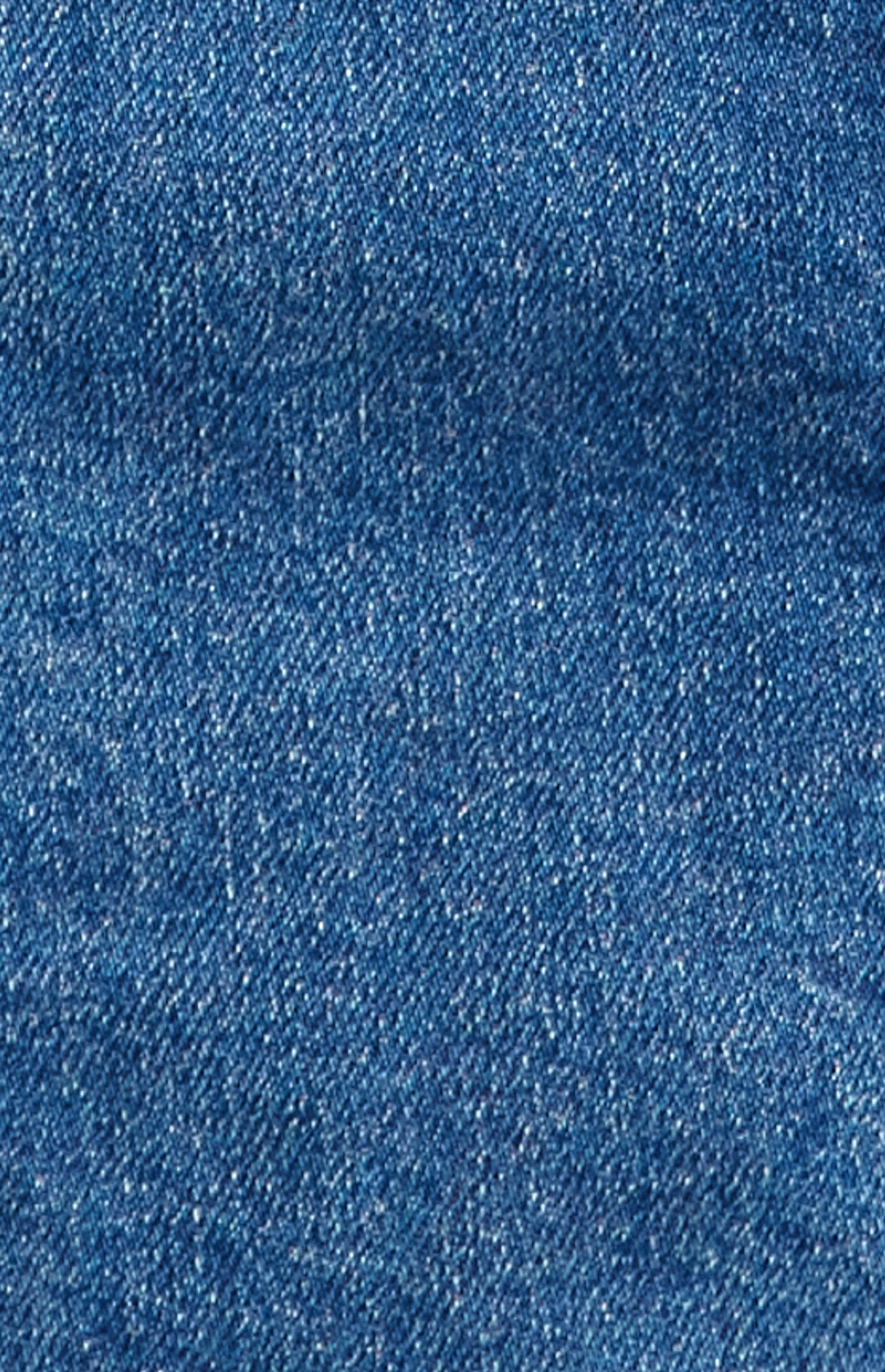 Flap Pocket Detail Stretch Denim Skirt