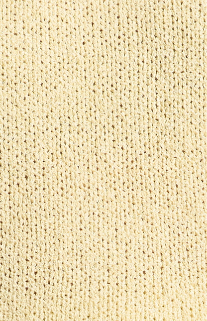 Crochet Cap Sleeves Relaxed Knit Top