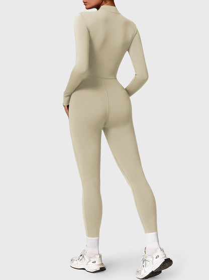 Icons Fleece Long Sleeve Zipper Jumpsuit